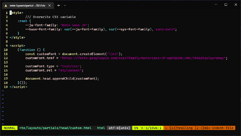 Featured image of post Hugoのテーマを変更した